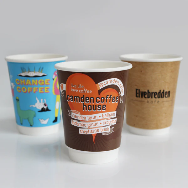 Double Wall colored paper cup